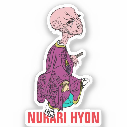 Yokai-serie: Nurari hyon Sticker (Voorkant)