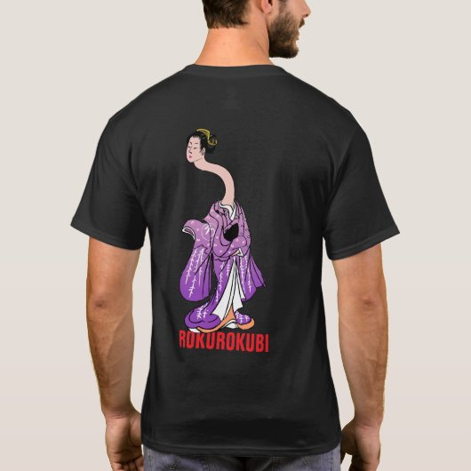 Yokai-serie: Rokurokubi T-shirt (Achterkant)