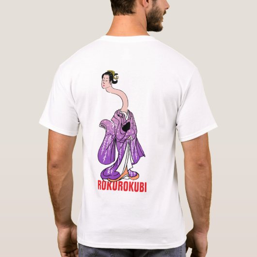 Yokai-serie: Rokurokubi T-shirt (Achterkant)