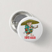 Yokai-serie: Tofu Kozo Ronde Button 3,2 Cm (Voorkant /achterkant)