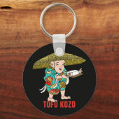 Yokai-serie: Tofu Kozo Sleutelhanger (Achterkant)