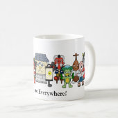 Yokai zijn overal: aangepast Japans monster Koffiemok (Voorkant rechts)