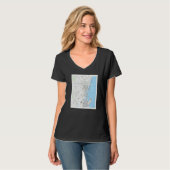 Yokkaichi Japan Map 1945 T-shirt (Voorkant volledig)