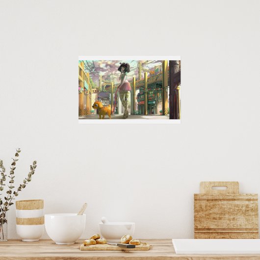 Yoko&Nana-chan Poster (Keuken)