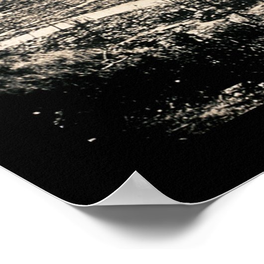 Yokohama aardbevingsfoto 1923 poster (Hoek)