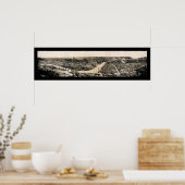 Yokohama aardbevingsfoto 1923 poster (Keuken)