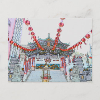 Yokohama Chinatown Briefkaart