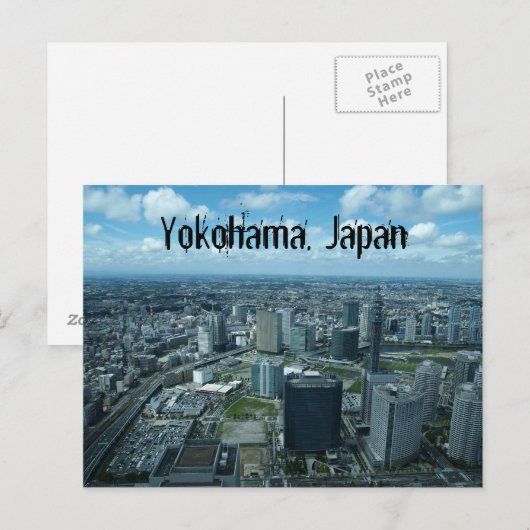 Yokohama, de Briefkaarten van Japan (Voorkant / Achterkant)