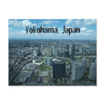Yokohama, de Briefkaarten van Japan