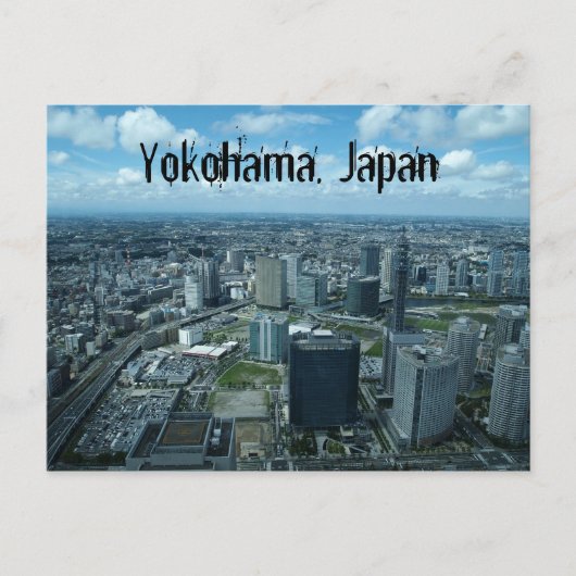 Yokohama, de Briefkaarten van Japan (Voorkant)