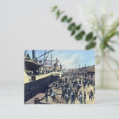 Yokohama Harbour Japan  横 浜 Briefkaart (Staand voorkant)