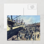 Yokohama Harbour Japan  横 浜 Briefkaart (Voorkant / Achterkant)