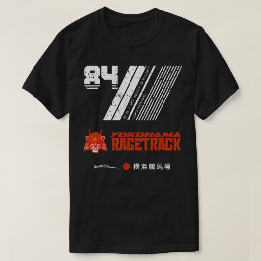 Yokohama Racetrack T-shirt (Design voorkant)
