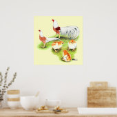 Yokohama Red Shoulder Familie Poster (Keuken)