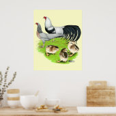 Yokohama Silver Familie Poster (Keuken)