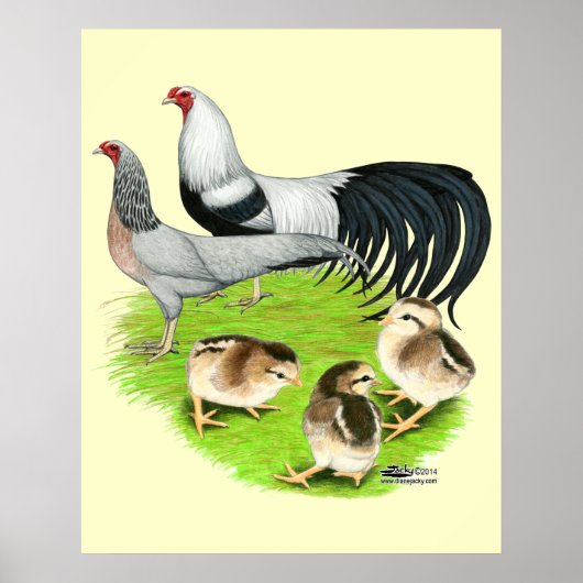 Yokohama Silver Family Poster (Voorkant)
