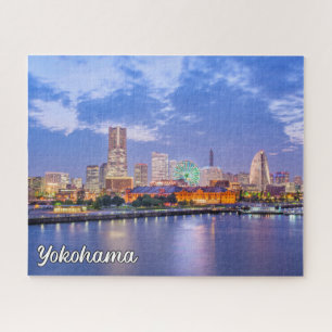 Yokohama Skyline, Japan Legpuzzel