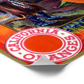 Yokohl Merk Sinaasappel Krat Label Schmidt Litho C Poster (Hoek)