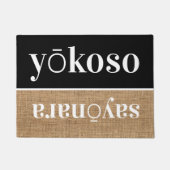 yōkoso - groeten in het Japans Deurmat (Voorkant)