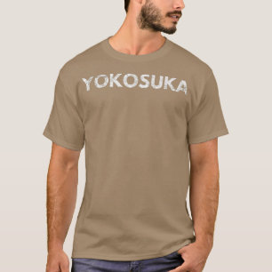 Yokosuka Japan Distsed Graphic1410 T-shirt
