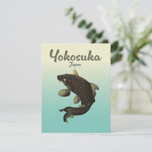 Yokosuka Japan reisposter (Staand voorkant)