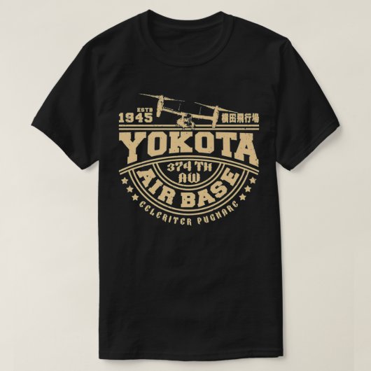 Yokota Air Base Fussa Tokyo Japan Premium T-shirt (Design voorkant)