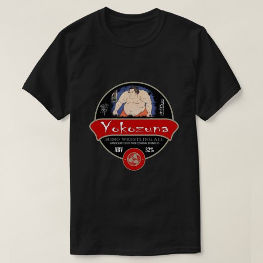 Yokozuna Sumo Beer Classic T-Shirt (Design voorkant)