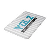 YOL2 Je leeft slechts twee keer Quote Blue op elke Badmat (Gekanteld)