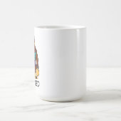 Yolked Rooster – Funny Strong Chicken Kettlebell Koffiemok (Center)