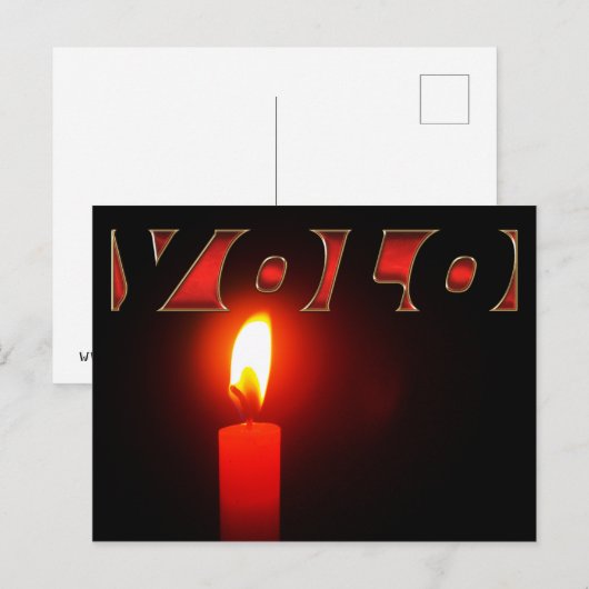 Yolo Briefkaart (Voorkant / Achterkant)