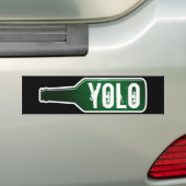 Yolo bumper sticker | Je leeft slechts één keer (Op auto)
