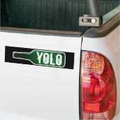 Yolo bumper sticker | Je leeft slechts één keer (Op Truck)