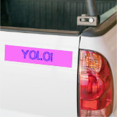 YOLO Bumpersticker (Op Truck)