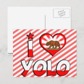 Yolo, CA Briefkaart (Voorkant / Achterkant)