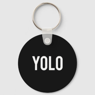 Yolo - Coole Nieuwe Hip Hop Rap Grappig Cadeau T-S Sleutelhanger