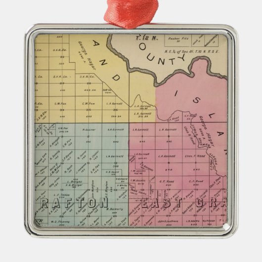 Yolo County 3 Metalen Ornament (Voorkant)