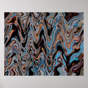 Yolo County Fair Abstract 2, 2017 SVP-Afbeelding Poster