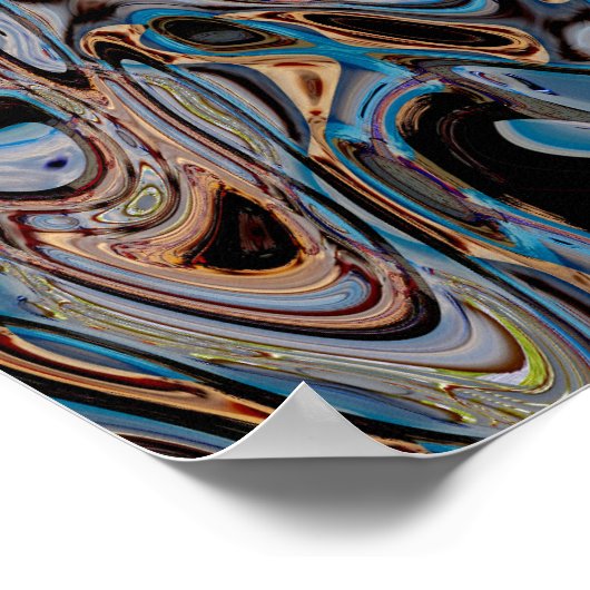 Yolo County Fair Abstract 2, 2017 | SVP-Afbeelding Poster (Hoek)