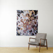 Yolo County Fair Abstract 3 Paars | SVP-Afbeelding Wandkleed (In situ)