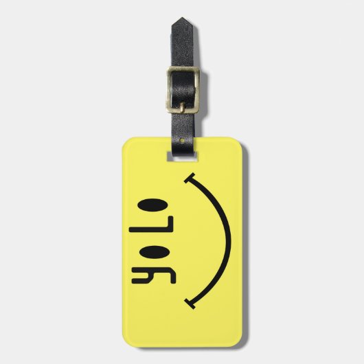 Yolo Face Bagagelabel (Voorkant verticaal)