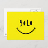 Yolo Face Briefkaart (Voorkant / Achterkant)