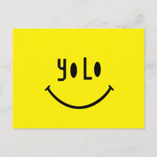 Yolo Face Briefkaart