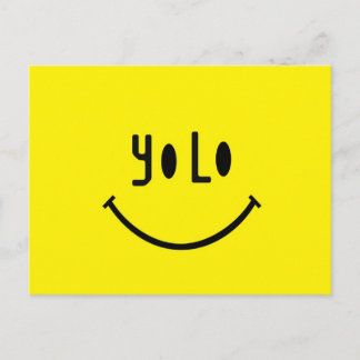 Yolo Face Briefkaart