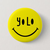 Yolo Face Ronde Button 5,7 Cm (Voorkant)