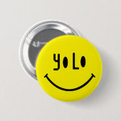 Yolo Face Ronde Button 5,7 Cm (Voorkant /achterkant)
