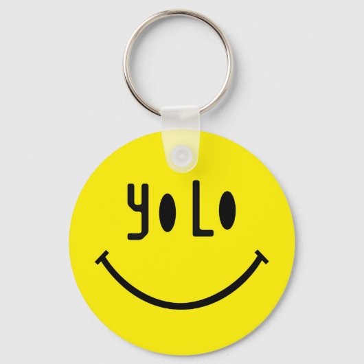 Yolo Face Sleutelhanger (Voorkant)