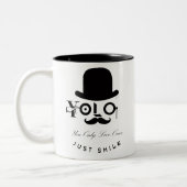 YOLO: Je leeft maar één keer - lach maar! Tweekleurige Koffiemok (Links)