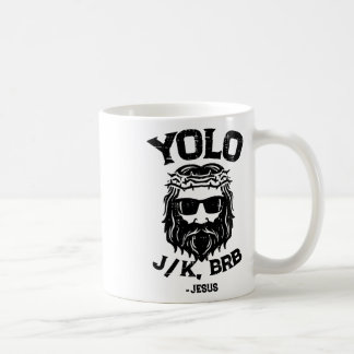 Yolo Jk Brb Jezus Grappige Pasen Opstanding Ch Koffiemok