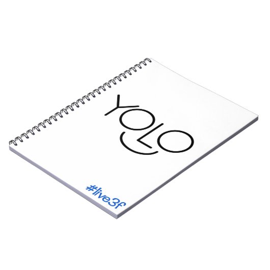 YOLO-laptop Notitieboek (Linkerzijde)