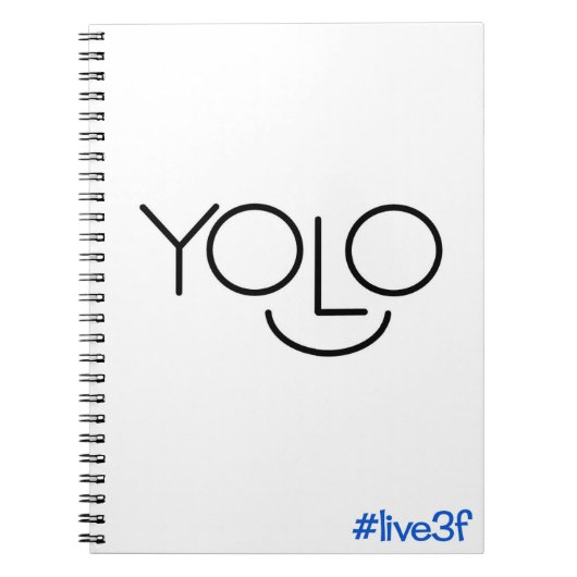 YOLO-laptop Notitieboek (Voorkant)